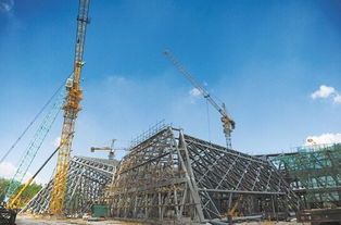 唐山世园会热带植物馆钢结构安装完成